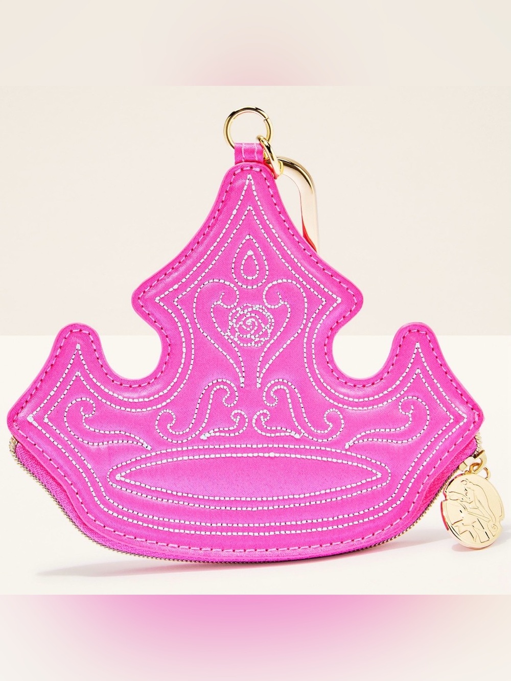 🆕🫅🏼 BATH & BODY WORKS LIMITED EDITION PRINCESS AURORA CROWN COIN PURSE. NWT!